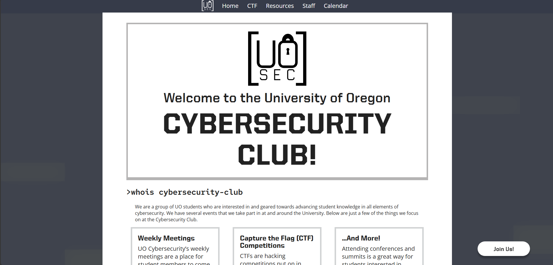 CS Club Home Page