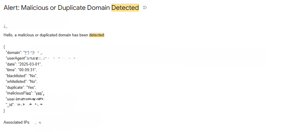 Domain Tracker