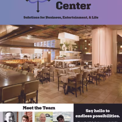 Infinity Center Poster